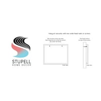 Stupell Industries Soyut Sıvı Şekiller Düzenleme Boyama Beyaz Çerçeveli Sanat Baskı Duvar Sanatı, Tasarım Susan Jill