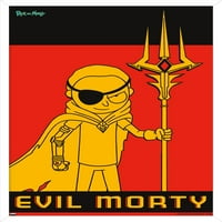 Rick Ve Morty-Kötü Morty Duvar Posteri, 22.375 34