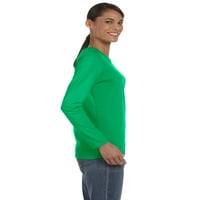 Gıldan Womens Ağır Pamuk Missy Fit Uzun Kollu T-Shirt 3-Pack
