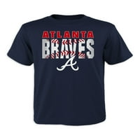 Atlanta Braves Erkek Kısa Kollu Grafik Tişört, 4-18 Beden, 9K3BXMBS8