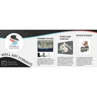 Stupell Industries Kış Yaban Hayatı Hayvanlar Kar Taneleri Grafik Sanatı Siyah Çerçeveli Sanat Baskı Duvar Sanatı,
