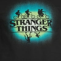 Stranger Things erkek ve Büyük erkek Kutuları Glow Grafik Tees, 2'li Paket, Boyutları S-3XL