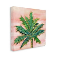 Modern Glam Anahat Palmiye Ağacı Botanik ve Çiçek Grafik Sanat Galerisi Sarılmış Tuval Baskı Duvar Sanatı