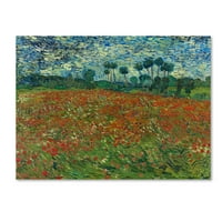 Van Gogh'un Marka Güzel Sanatlar 'Haşhaş Tarlası' Tuval Sanatı