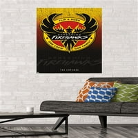 Geniş Çığlık Atan Firehawk Duvar Posteri, 22.375 34