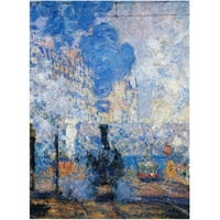 Ticari Marka Güzel Sanatlar Saint Lazare İstasyonu Claude Monet'in Tuval Sanatı