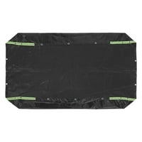 Oxford Kumaş Siyah Römork Kapağı Katlanır Karavan Kapağı Römork RV için 44 x3