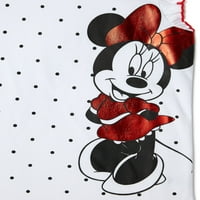 Disney Minnie Mouse Kızlar Mi ve Maç, 3 Parçalı Etek Seti, 4-16 Beden