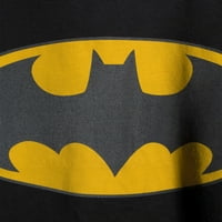 Batman Klasik Kalkan erkek ve Büyük erkek grafikli tişört
