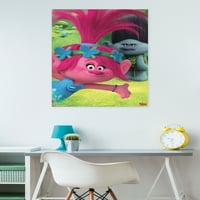DreamWorks Trolls - Eğlenceli Duvar Posteri, 22.375 34