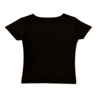 Tatlı Kelebek Kız Kısa Kollu Gömlek ve Baskılı Elbise, Parça, Beden 4-16