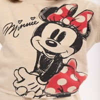 Minnie Mouse Yürümeye Başlayan Kızlar Tişört ve şort takımı, 2 Parça, Boyutları 12M-5T