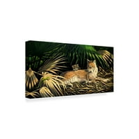 Wilhelm Goebel'den 'Yavru Kedili Bobcat' Tuval Sanatının Ticari Markası