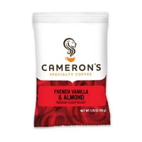 Cameron'un Özel Kahvesi Fransız Vanilyalı Öğütülmüş, Porsiyonlu Paket, 1,75oz